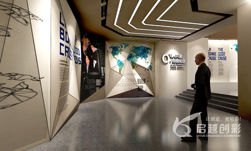 物流展廳 四川啟越創彩展覽展示服務的專業實踐與創新應用